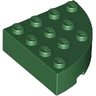 Brick, Round Corner 4 x 4 Full Brick