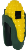 Minifigure, Headgear Head Cover, Costume Corn Cob Suit with Yellow Corn Kernels Pattern