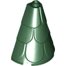 Tower Roof 2 x 4 x 4 Half Cone Shaped with Roof Tiles