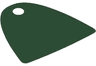 Minifigure Cape Cloth, Straight Bottom with Single Top Hole - Spongy Stretchable Fabric
