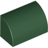 Slope, Curved 1 x 2 with Bottom Stud Holder