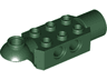 Technic, Brick Modified 2 x 3 with Pin Holes, Rotation Joint Ball Half Horizontal, and Rotation Joint Socket