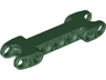 Technic, Axle and Pin Connector 2 x 7 with 2 Ball Joint Sockets, Rounded Ends