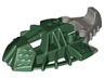 Bionicle Foot Toa Inika Elliptical with Marbled Pearl Light Gray Pattern