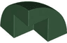 Brick, Round Corner 2 x 2 x 1 2/3 Dome Top