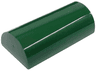 Slope, Curved 2 x 4 Double with Groove