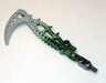 Bionicle Weapon Venom Spear with Marbled Pearl Light Gray Pattern