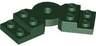 Plate, Modified 2 x 6 x 2/3 Bent