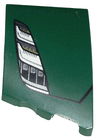 Wedge 3 x 2 Right No Studs with Lotus Evija Car Headlight Pattern