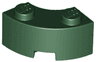 Brick, Round Corner 2 x 2 Macaroni with Stud Notch and Reinforced Underside
