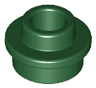 Plate, Round 1 x 1 with Open Stud