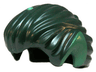 Minifigure, Hair Swept Back with Pointed Green Ears Pattern