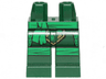 Hips and Legs with Green Sash and Knee Wrappings Pattern