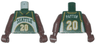 Torso NBA Seattle SuperSonics #20 Payton Pattern / Brown NBA Arms