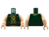 Torso Vest with Checkered Bandana and Ammunition Belt Pattern / Light Nougat Arms / Light Nougat Hands