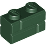 Brick, Modified 1 x 2 with Masonry Profile