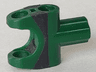 Technic, Axle Connector 2 x 3 with Ball Joint  Socket and Axle Socket with Molded Black Rubber Insert Pattern