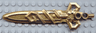 Large Figure Weapon, Sword Sir Rascus with Axle