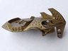Bionicle Visorak Head with 7 Pin Holes and Axle Hole (Vohtarak)