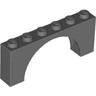 Arch 1 x 6 x 2 - Thin Top without Reinforced Underside