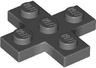 Plate, Modified 3 x 3 Cross