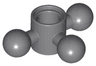 Technic, Steering Arm with 3 Tow Ball, Compact