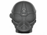 Minifigure, Head, Modified SW RA-7 Series Protocol Droid, Plain