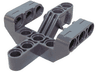 Technic, Liftarm, Modified Fork 5 x 6 x 2 Perpendicular with 3 Fingers