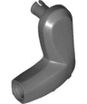 Dinosaur Leg Small (Front) with Pin and 2 Elbow Spikes - Left