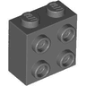 Brick, Modified 1 x 2 x 1 2/3 with Studs on Side
