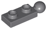 Plate, Modified 1 x 2 with Tow Ball on End