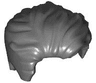 Minifigure, Hair Swept Left Tousled with Slight Widow's Peak and Short Sideburns