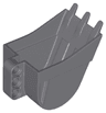 Technic Digger Bucket 4 x 7