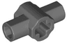 Technic, Axle Connector Hub with 2 Bar Holders Perpendicular