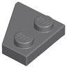 Wedge, Plate 2 x 2  Right