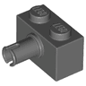 Brick, Modified 1 x 2 with Pin