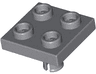 Plate, Modified 2 x 2 with Pin on Bottom