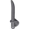 Minifigure, Weapon Sword, Cutlass / Saber with Small Hilt
