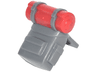 Minifigure Backpack with Molded Red Bedroll Pattern