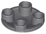 Plate, Round 2 x 2 with Rounded Bottom (Boat Stud)