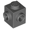 Brick, Modified 1 x 1 with Studs on 2 Sides, Adjacent
