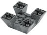 Slope, Inverted 65 6 x 6 x 2 Quad with Cutouts