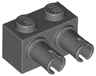 Brick, Modified 1 x 2 with Pins