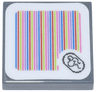 Tile 2 x 2 with Super Mario Scanner Code Yoshi Coin Pattern (Sticker) - Set 71438