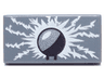 Tile 1 x 2 with Radio Antenna Lightning Pattern