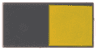 Tile 1 x 2 with Yellow Square Pattern