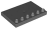 Duplo Tile, Modified 4 x 6 with Studs on Edge