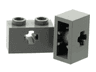 Technic, Brick 1 x 2 with Axle Hole and Inside Side Supports