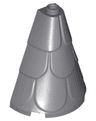 Tower Roof 2 x 4 x 4 Half Cone Shaped with Roof Tiles
