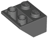 Slope, Inverted 45 2 x 2 with Flat Bottom Pin